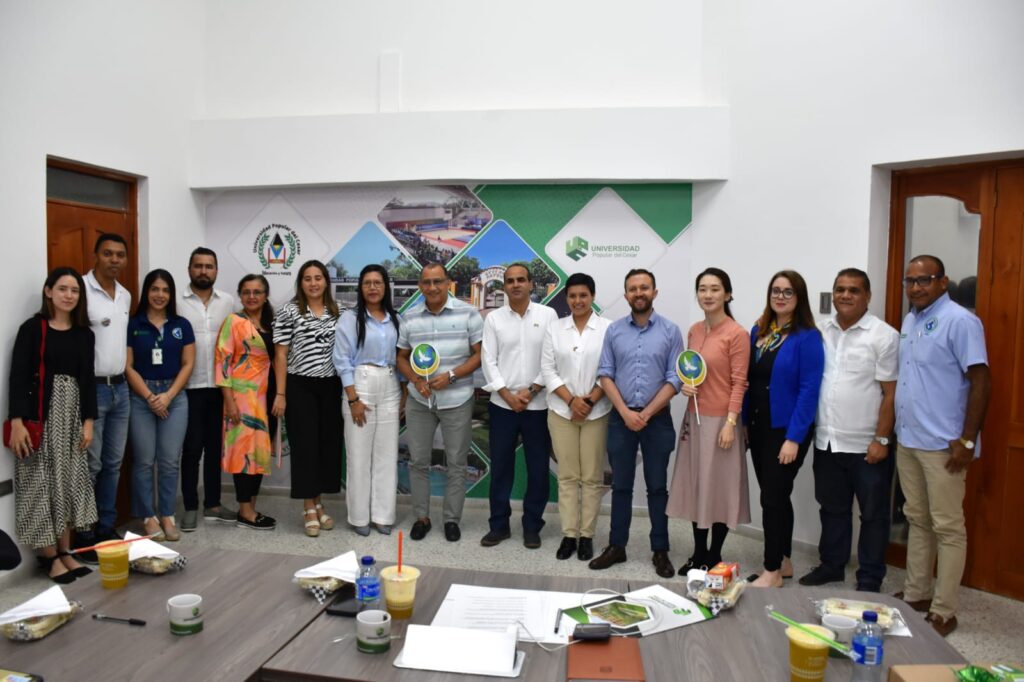 Rector de la UPC recibió la visita del embajador de la República Árabe del Sahara Occidental